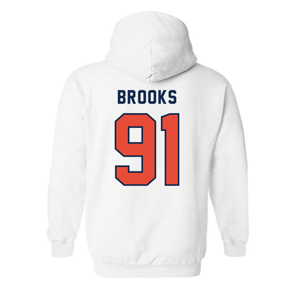 Illinois - NCAA Football : Cameron Brooks - Classsic Shersey Hooded Sweatshirt-1