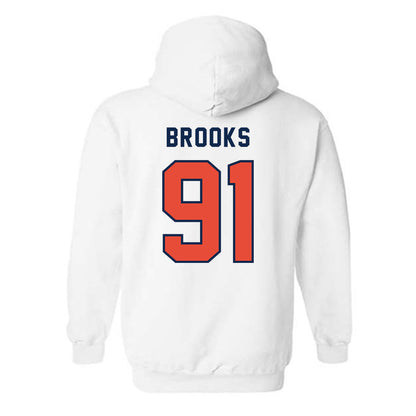 Illinois - NCAA Football : Cameron Brooks - Classsic Shersey Hooded Sweatshirt-1