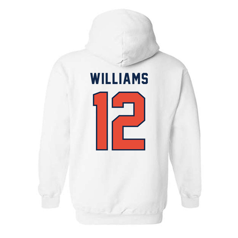 Illinois - NCAA Football : Isaiah Williams - Classsic Shersey Hooded Sweatshirt-1