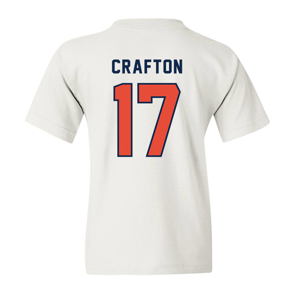 Illinois - NCAA Baseball : Cole Crafton - Classsic Shersey Youth T-Shirt-1