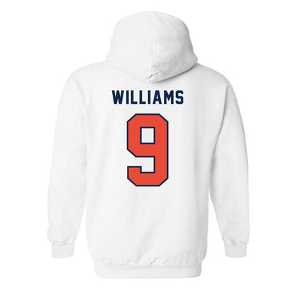 Illinois - NCAA Football : Lavon Williams - Classsic Shersey Hooded Sweatshirt-1