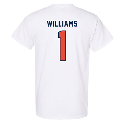 Illinois - NCAA Men's Basketball : Lincoln Williams - Classsic Shersey T-Shirt-1