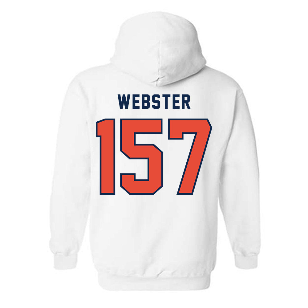 Illinois - NCAA Wrestling : Kannon Webster - Classsic Shersey Hooded Sweatshirt-1