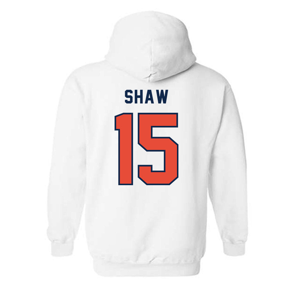Illinois - NCAA Football : Kingston Shaw - Classsic Shersey Hooded Sweatshirt-1