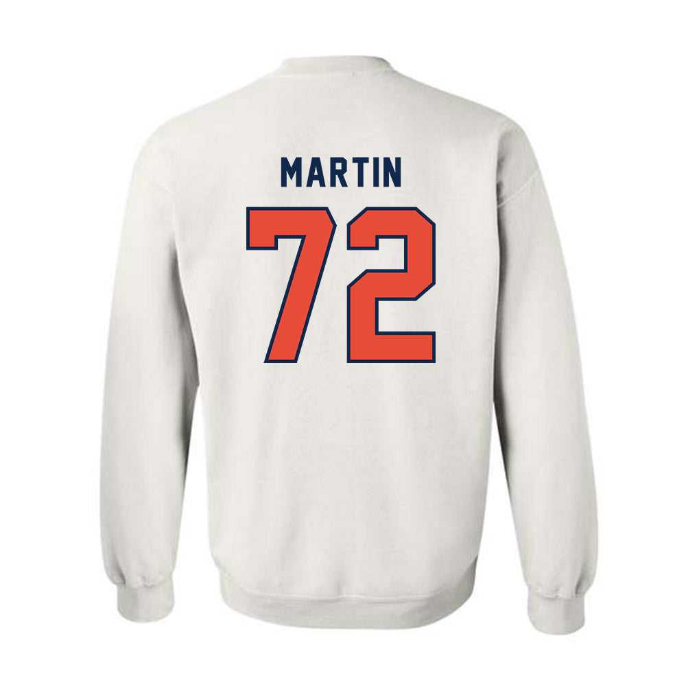 Illinois - NCAA Football : Christian Martin - Classsic Shersey Crewneck Sweatshirt-1