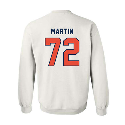 Illinois - NCAA Football : Christian Martin - Classsic Shersey Crewneck Sweatshirt-1