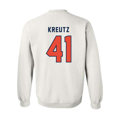 Illinois - NCAA Football : James Kreutz - Classsic Shersey Crewneck Sweatshirt-1