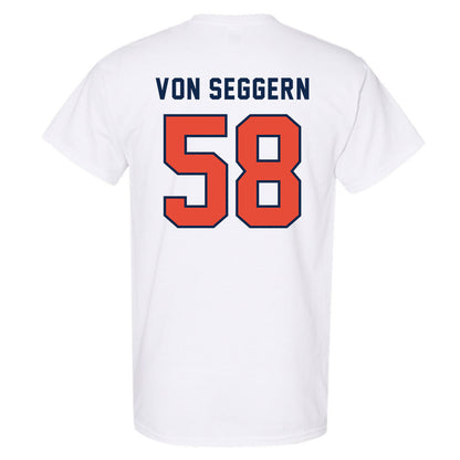 Illinois - NCAA Football : Landen Von Seggern - Classsic Shersey T-Shirt-1