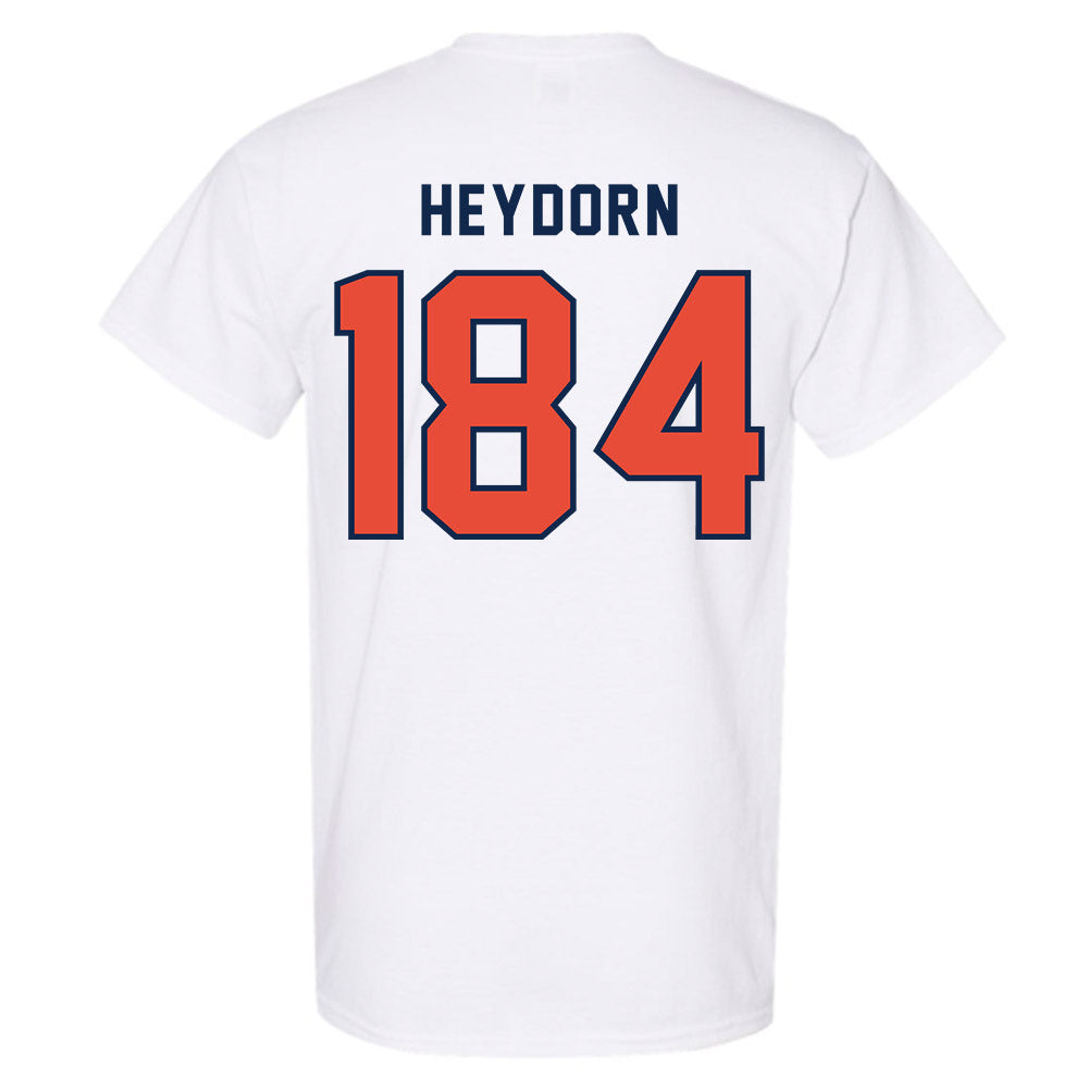 Illinois - NCAA Wrestling : Charlie Heydorn - Classsic Shersey T-Shirt-1