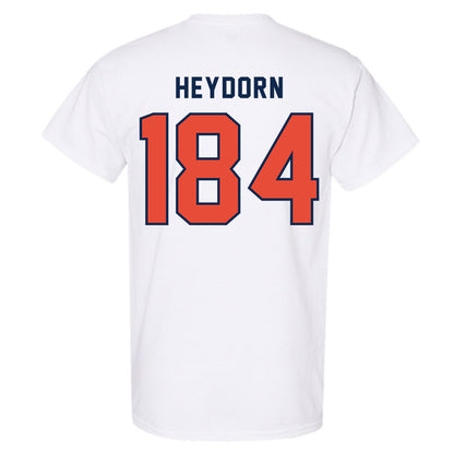 Illinois - NCAA Wrestling : Charlie Heydorn - Classsic Shersey T-Shirt-1
