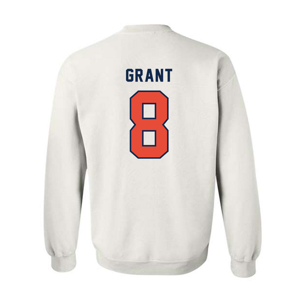 Illinois - NCAA Football : Davon Grant - Classsic Shersey Crewneck Sweatshirt-1