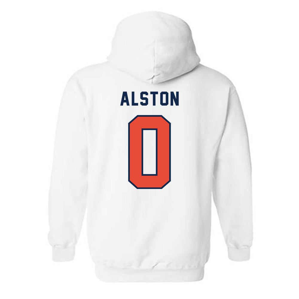 Illinois - NCAA Football : Kenyon Alston - Classsic Shersey Hooded Sweatshirt-1