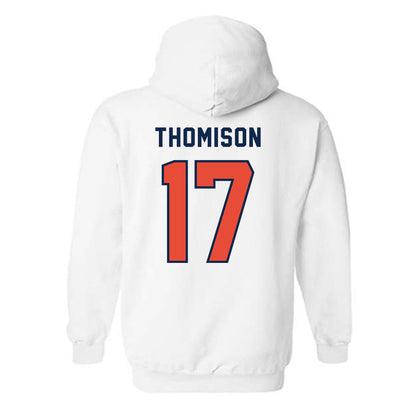 Illinois - NCAA Football : Isaiah Thomison - Classsic Shersey Hooded Sweatshirt-1