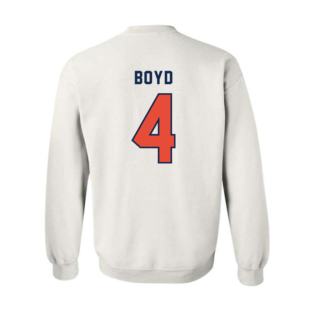 Illinois - NCAA Football : Carson Boyd - Classsic Shersey Crewneck Sweatshirt-1