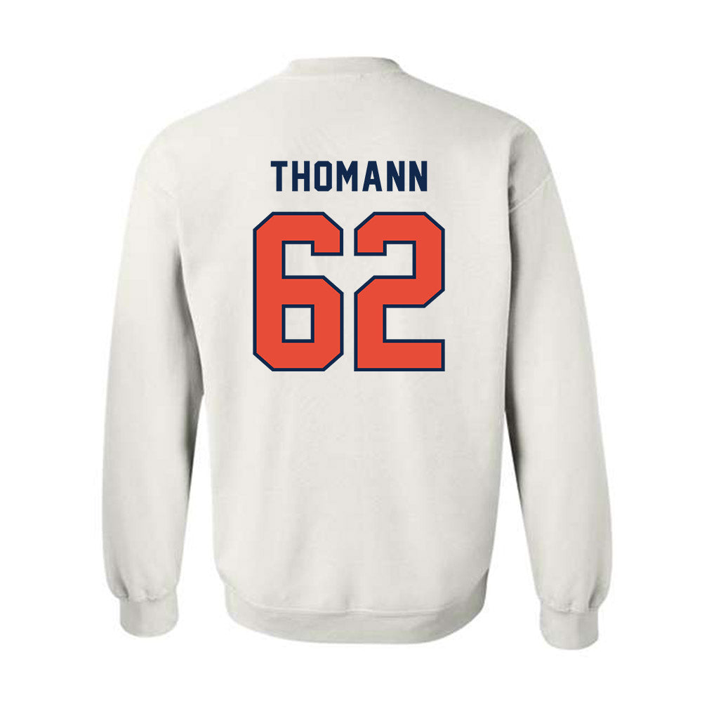 Illinois - NCAA Football : Casey Thomann - Classsic Shersey Crewneck Sweatshirt-1