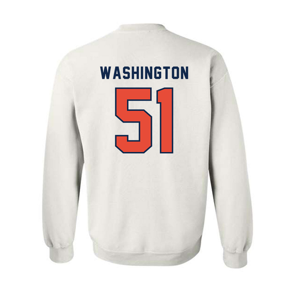 Illinois - NCAA Football : Alfred Washington - Classsic Shersey Crewneck Sweatshirt-1