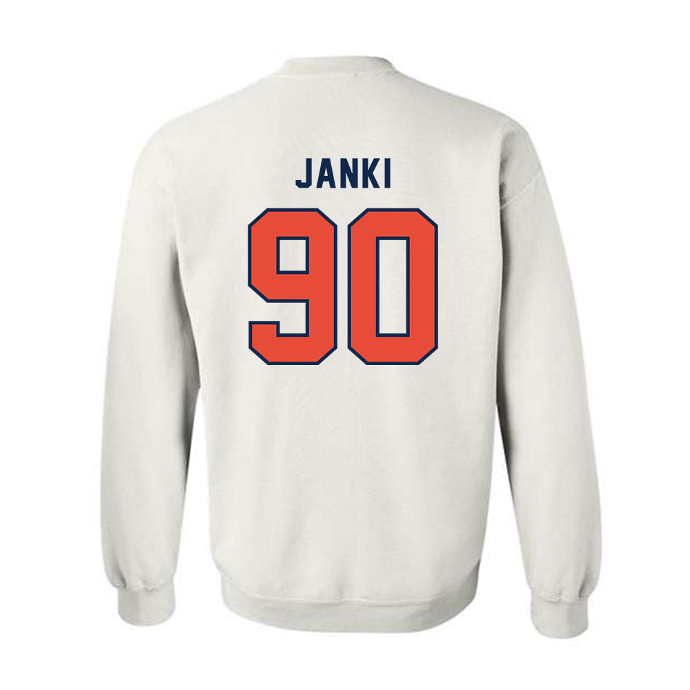 Illinois - NCAA Football : Carter Janki - Classsic Shersey Crewneck Sweatshirt-1
