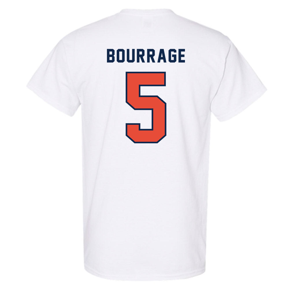 Illinois - NCAA Women's Basketball : Divine Bourrage - Classsic Shersey T-Shirt-1