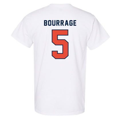 Illinois - NCAA Women's Basketball : Divine Bourrage - Classsic Shersey T-Shirt-1