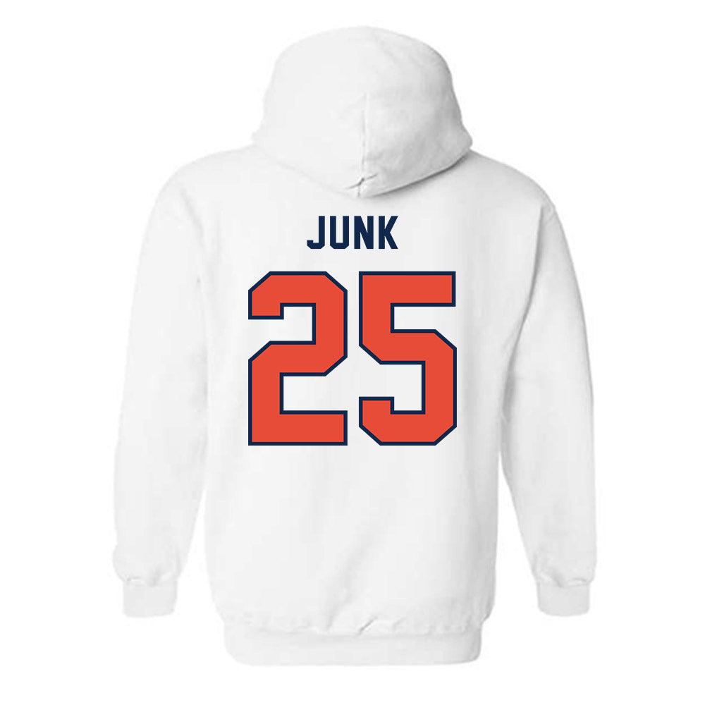 Illinois - NCAA Women's Soccer : Cailynn Junk - Classsic Shersey Hooded Sweatshirt-1
