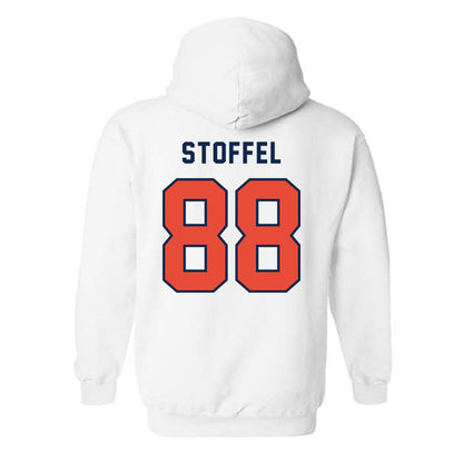 Illinois - NCAA Football : Davin Stoffel - Classsic Shersey Hooded Sweatshirt-1