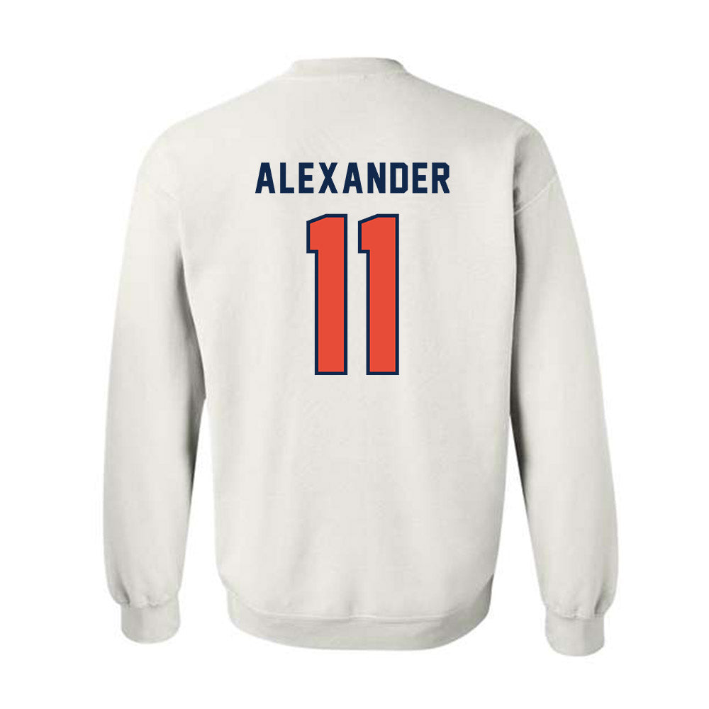Illinois - NCAA Football : Jacob Alexander - Classsic Shersey Crewneck Sweatshirt-1