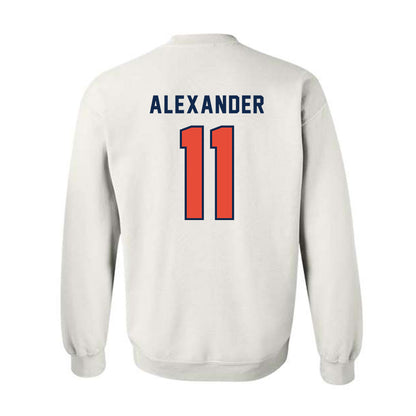 Illinois - NCAA Football : Jacob Alexander - Classsic Shersey Crewneck Sweatshirt-1