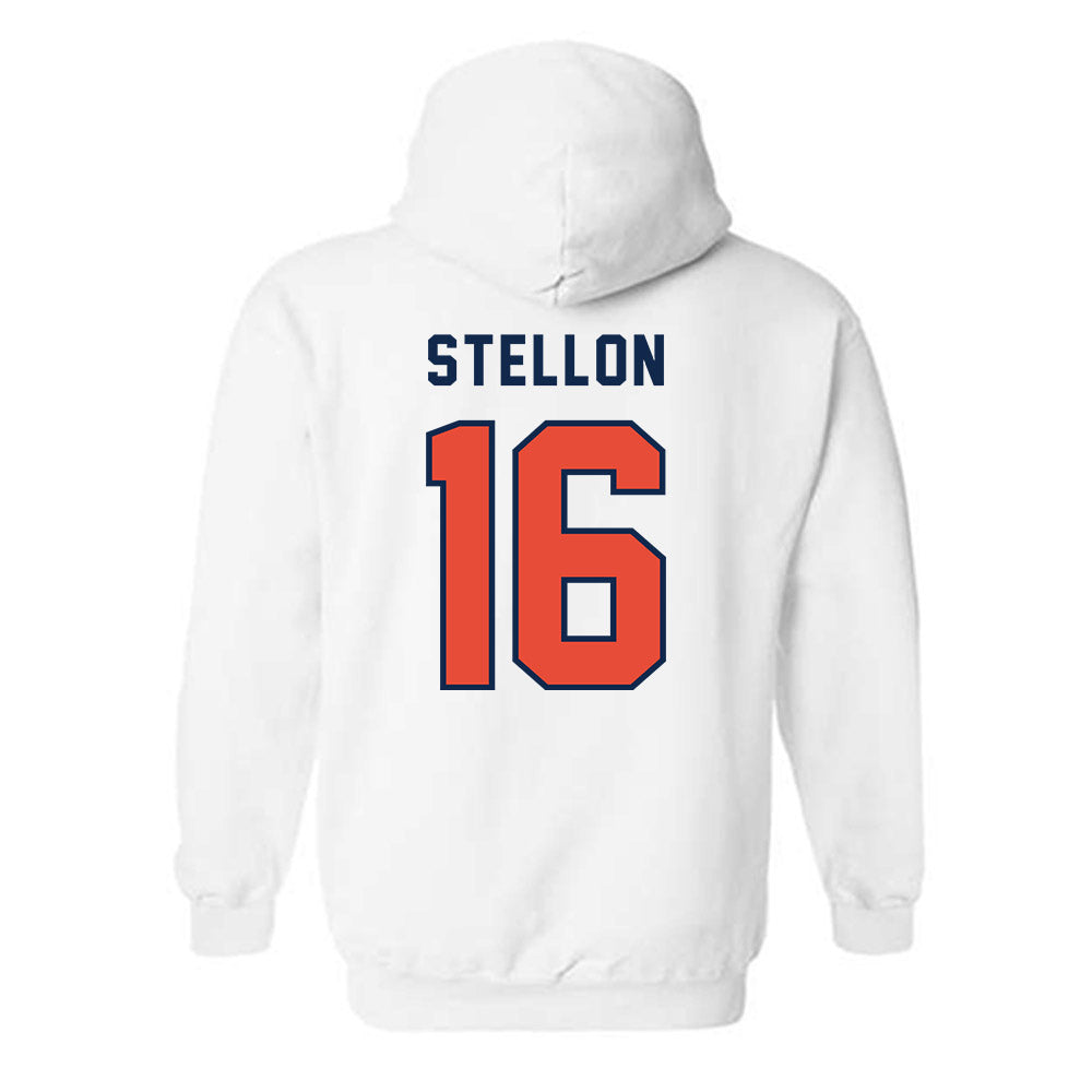 Illinois - NCAA Women's Soccer : Ashley Stellon - Classsic Shersey Hooded Sweatshirt-1