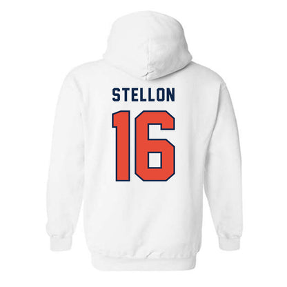 Illinois - NCAA Women's Soccer : Ashley Stellon - Classsic Shersey Hooded Sweatshirt-1