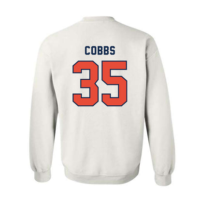 Illinois - NCAA Football : Kaedyn Cobbs - Classsic Shersey Crewneck Sweatshirt-1