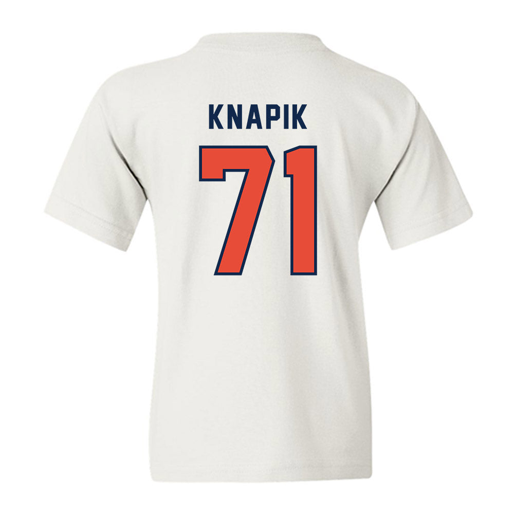 Illinois - NCAA Football : Nathan Knapik - Classsic Shersey Youth T-Shirt-1
