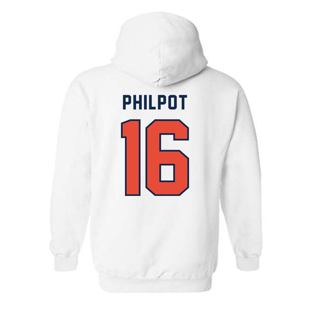 Illinois - NCAA Women's Volleyball : Ashlyn Philpot - Classsic Shersey Hooded Sweatshirt-1