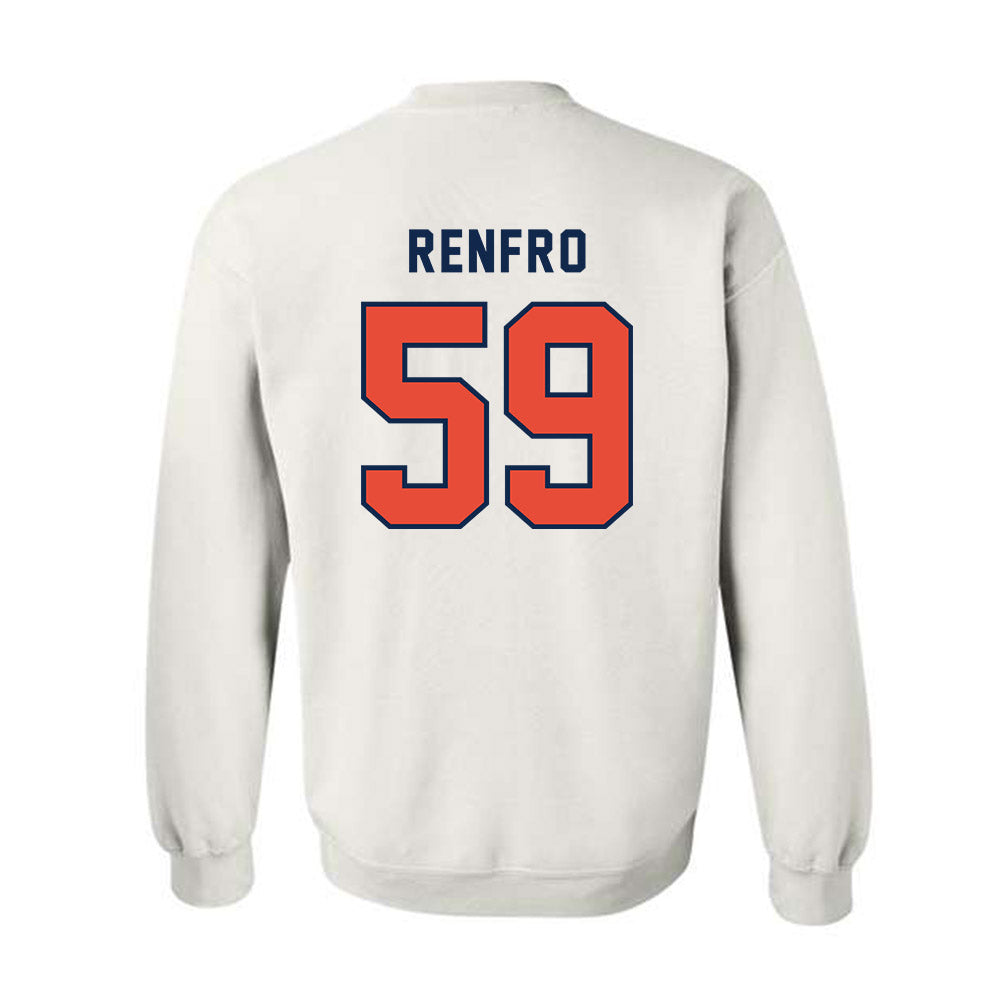 Illinois - NCAA Football : Jake Renfro - Classsic Shersey Crewneck Sweatshirt-1