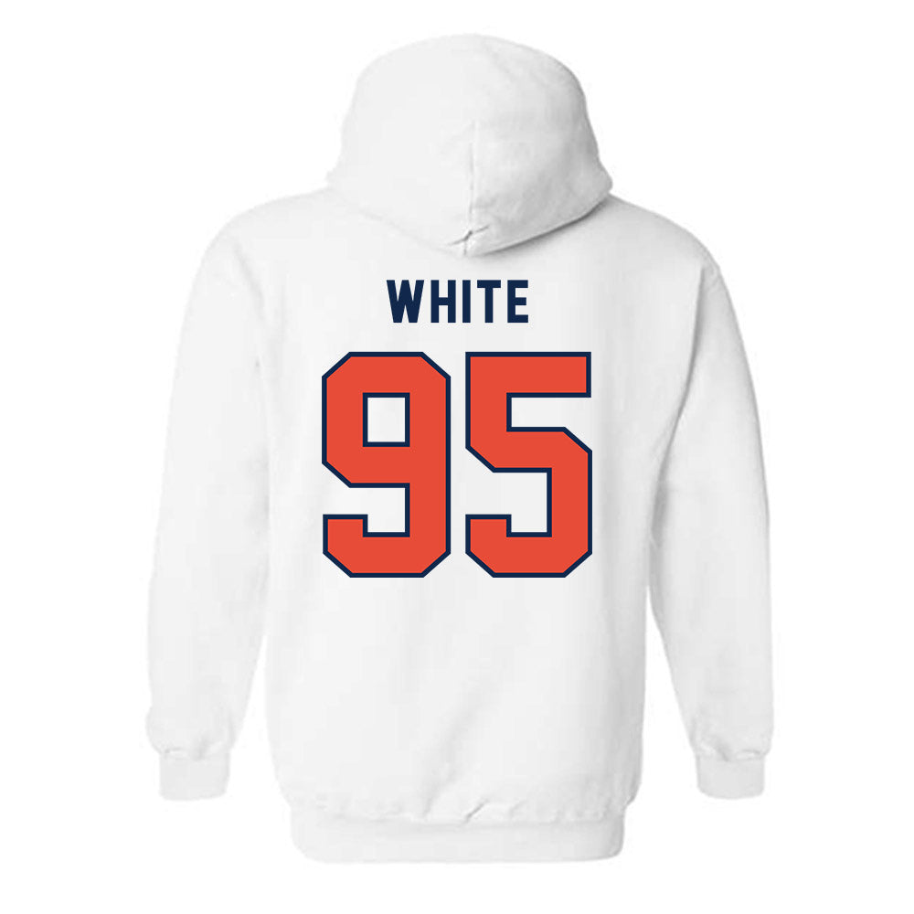 Illinois - NCAA Football : Isaiah White - Classsic Shersey Hooded Sweatshirt-1