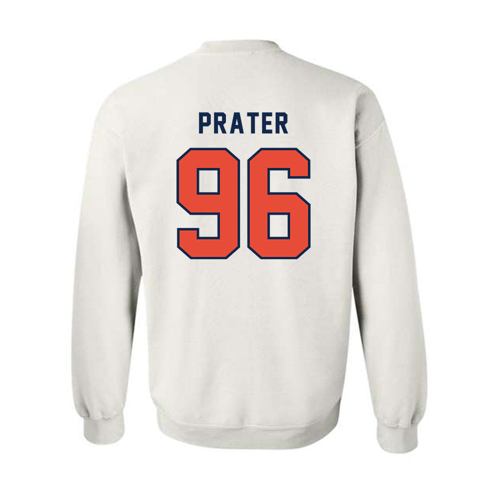 Illinois - NCAA Football : Darrell Prater - Classsic Shersey Crewneck Sweatshirt-1