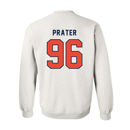 Illinois - NCAA Football : Darrell Prater - Classsic Shersey Crewneck Sweatshirt-1
