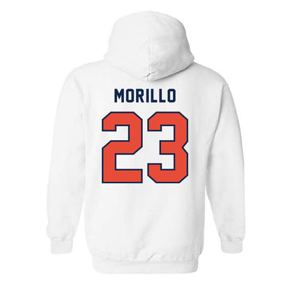 Illinois - NCAA Men's Basketball : Lucas Morillo - Classsic Shersey Hooded Sweatshirt-1