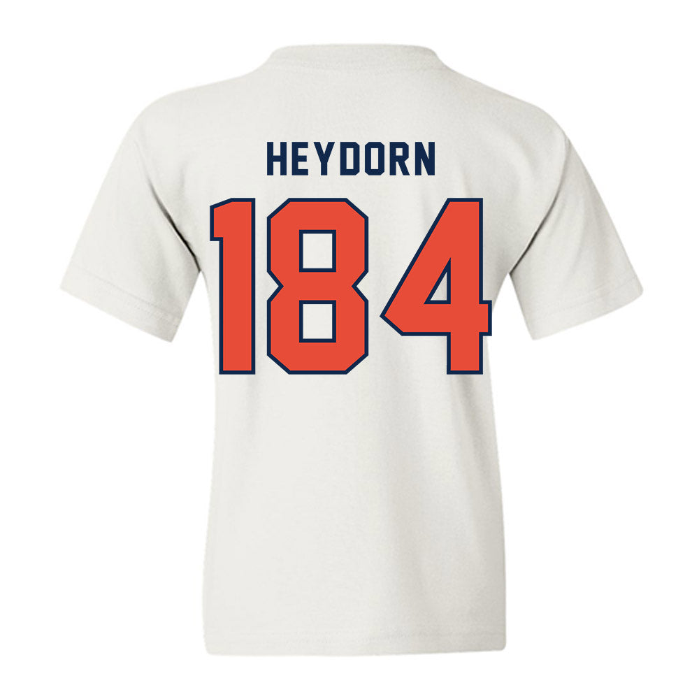 Illinois - NCAA Wrestling : Charlie Heydorn - Classsic Shersey Youth T-Shirt-1