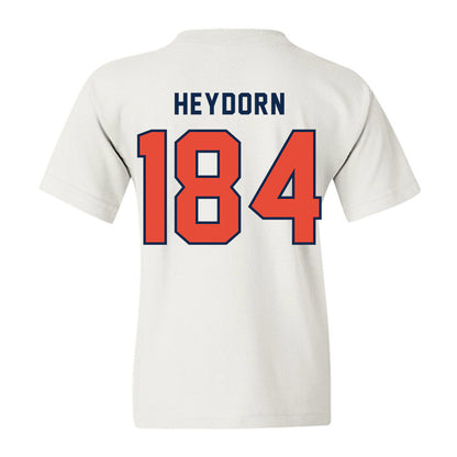 Illinois - NCAA Wrestling : Charlie Heydorn - Classsic Shersey Youth T-Shirt-1