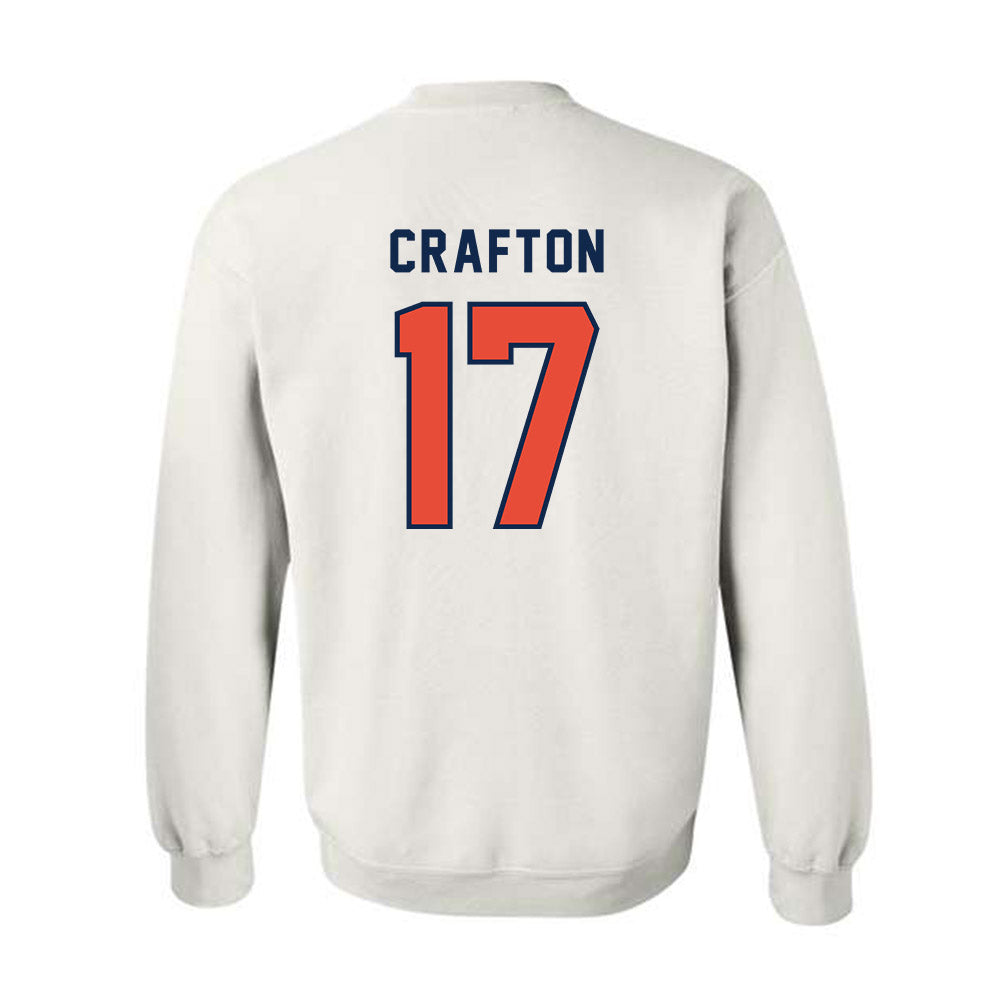 Illinois - NCAA Baseball : Cole Crafton - Classsic Shersey Crewneck Sweatshirt-1