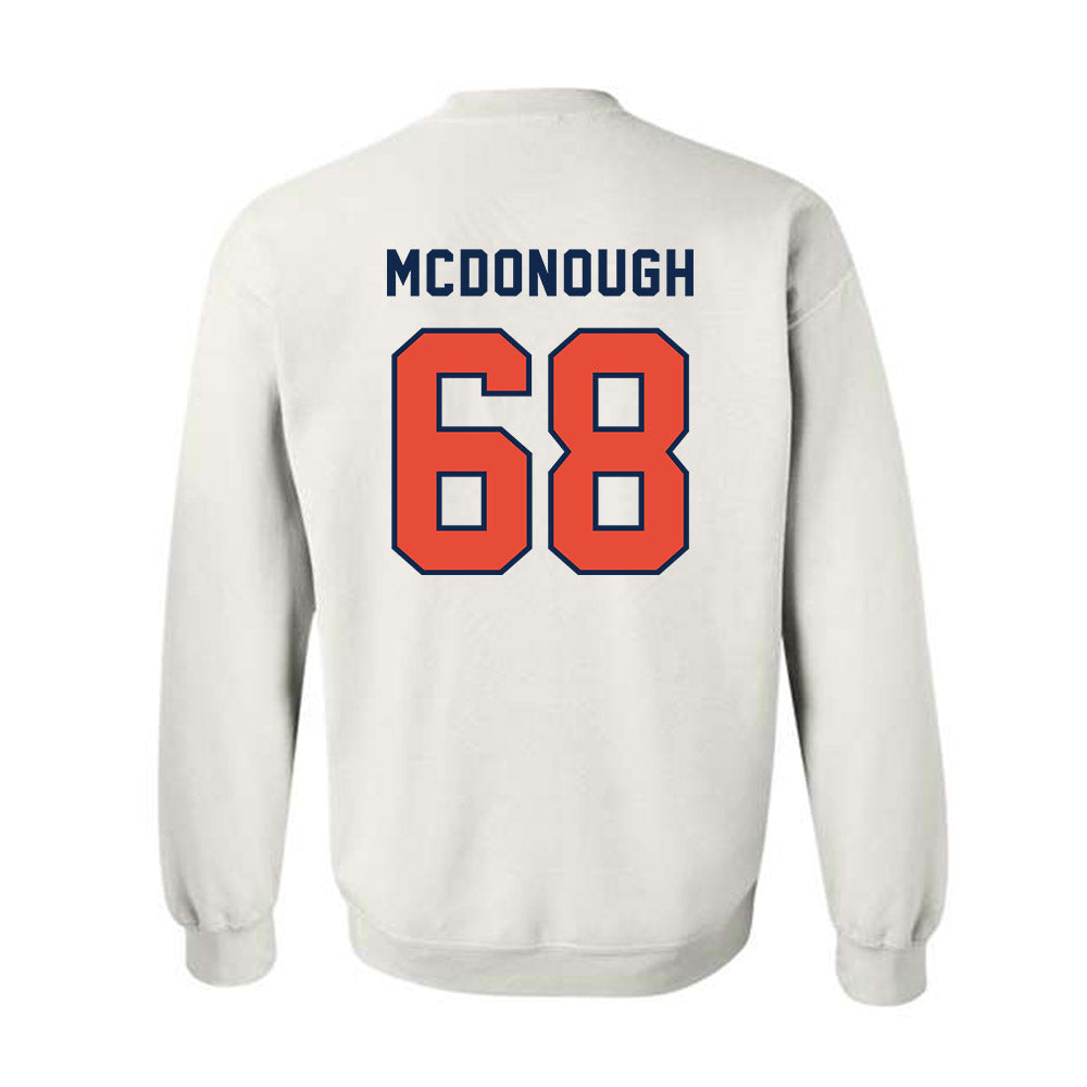 Illinois - NCAA Football : Michael McDonough - Classsic Shersey Crewneck Sweatshirt-1