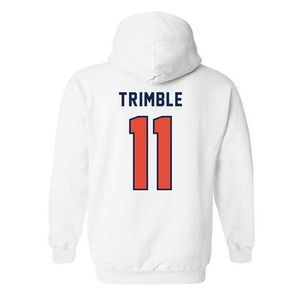 Illinois - NCAA Football : Brayden Trimble - Classsic Shersey Hooded Sweatshirt-1