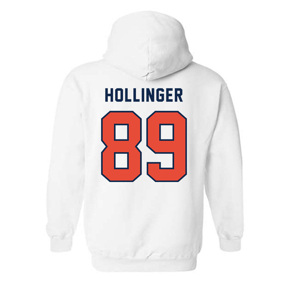 Illinois - NCAA Football : Tanner Hollinger - Classsic Shersey Hooded Sweatshirt-1