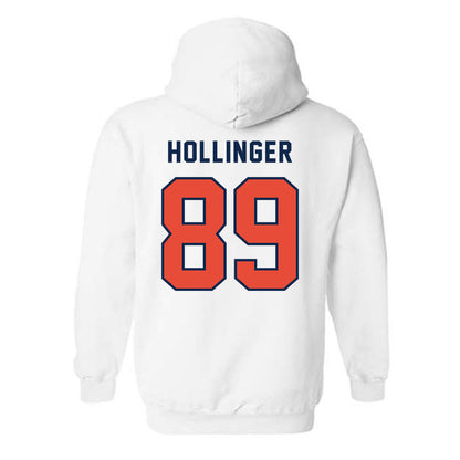 Illinois - NCAA Football : Tanner Hollinger - Classsic Shersey Hooded Sweatshirt-1