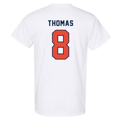 Illinois - NCAA Football : Cameron Thomas - Classsic Shersey T-Shirt-1