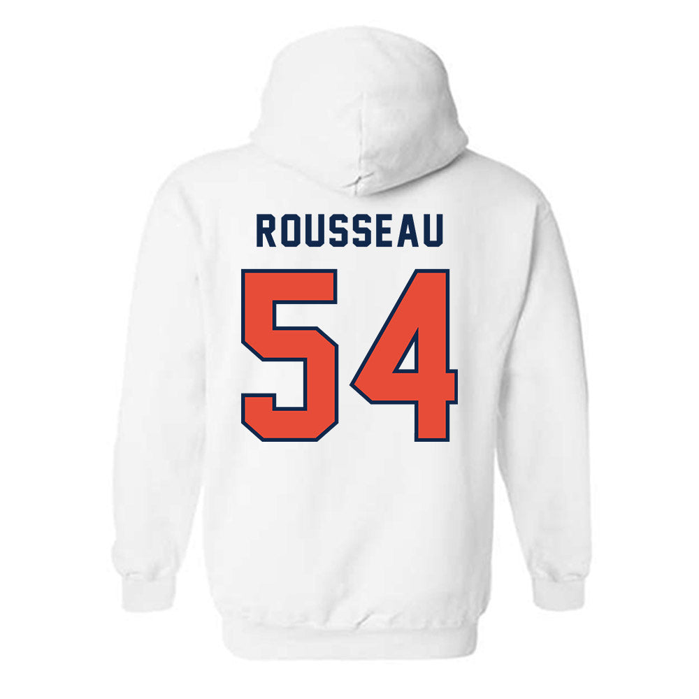 Illinois - NCAA Football : Griffin Rousseau - Classsic Shersey Hooded Sweatshirt-1