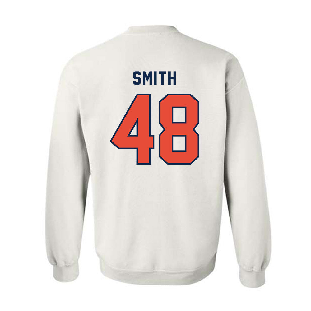Illinois - NCAA Football : Carter Smith - Classsic Shersey Crewneck Sweatshirt-1