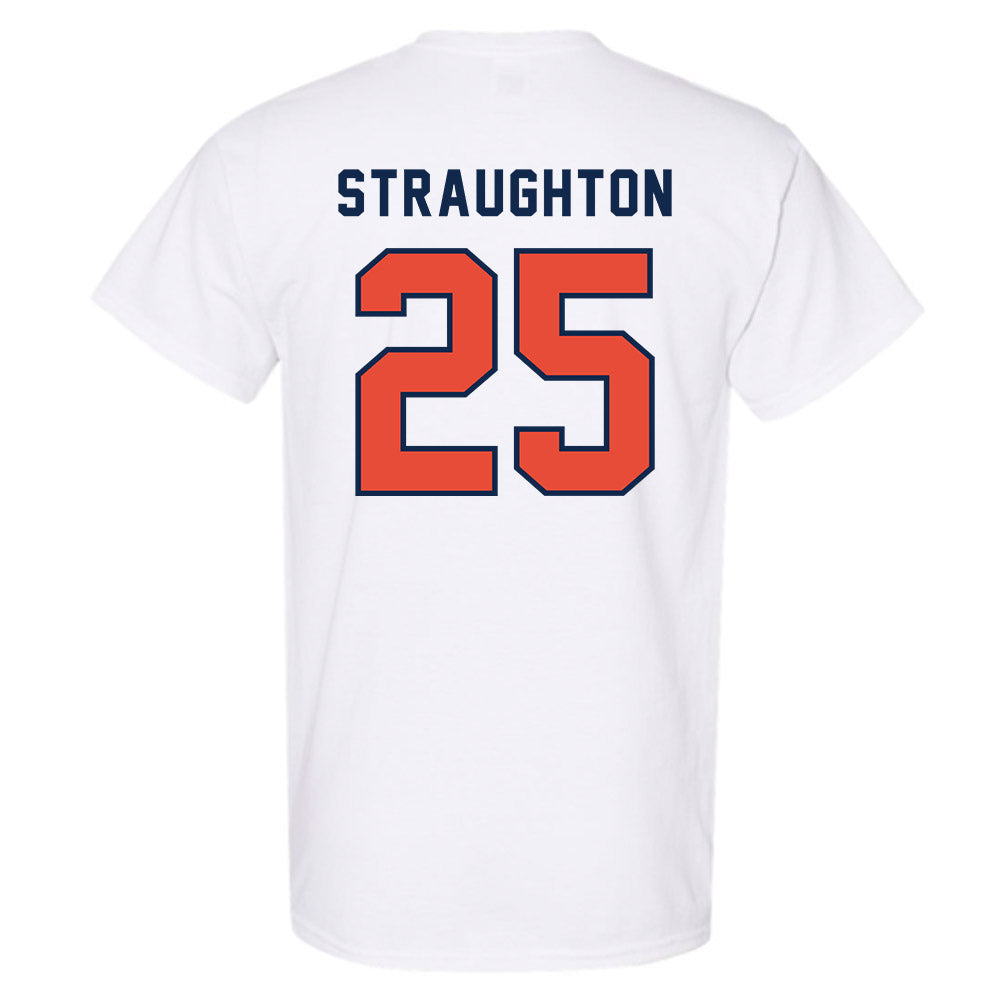 Illinois - NCAA Football : Des Straughton - Classsic Shersey T-Shirt-1