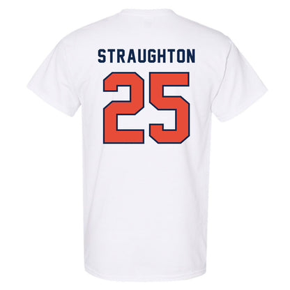 Illinois - NCAA Football : Des Straughton - Classsic Shersey T-Shirt-1