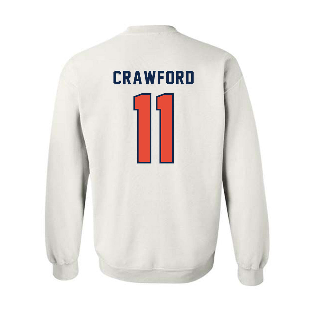 Illinois - NCAA Softball : Christina Crawford - Classsic Shersey Crewneck Sweatshirt-1